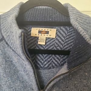 1/4 Zip Lambswool Sweater